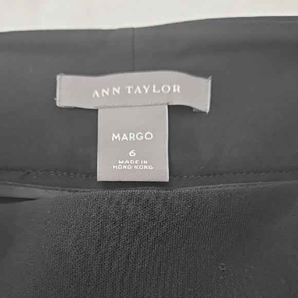 Ann Taylor Black‎ Margo Pants, Size 6 - Picture 7 of 12
